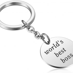 World's Best Boss Keychain